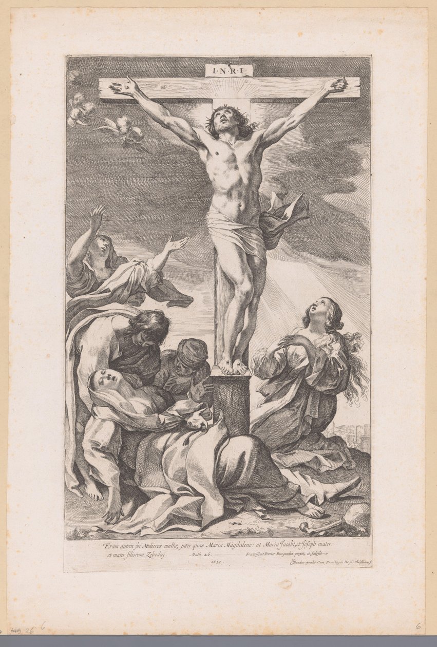 Christus am Kreuz von Francois Perrier