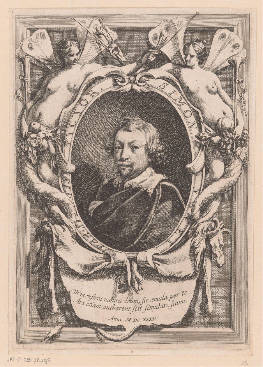 Porträt von Simon Vouet von Francois Perrier