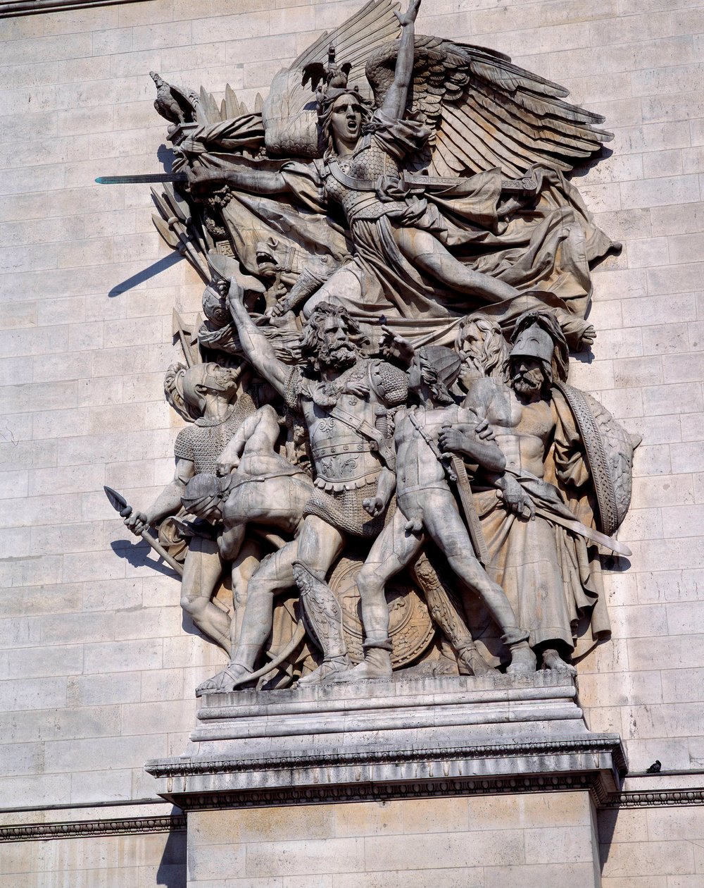 La Marseillaise am Triumphbogen von Paris von Francois Rude