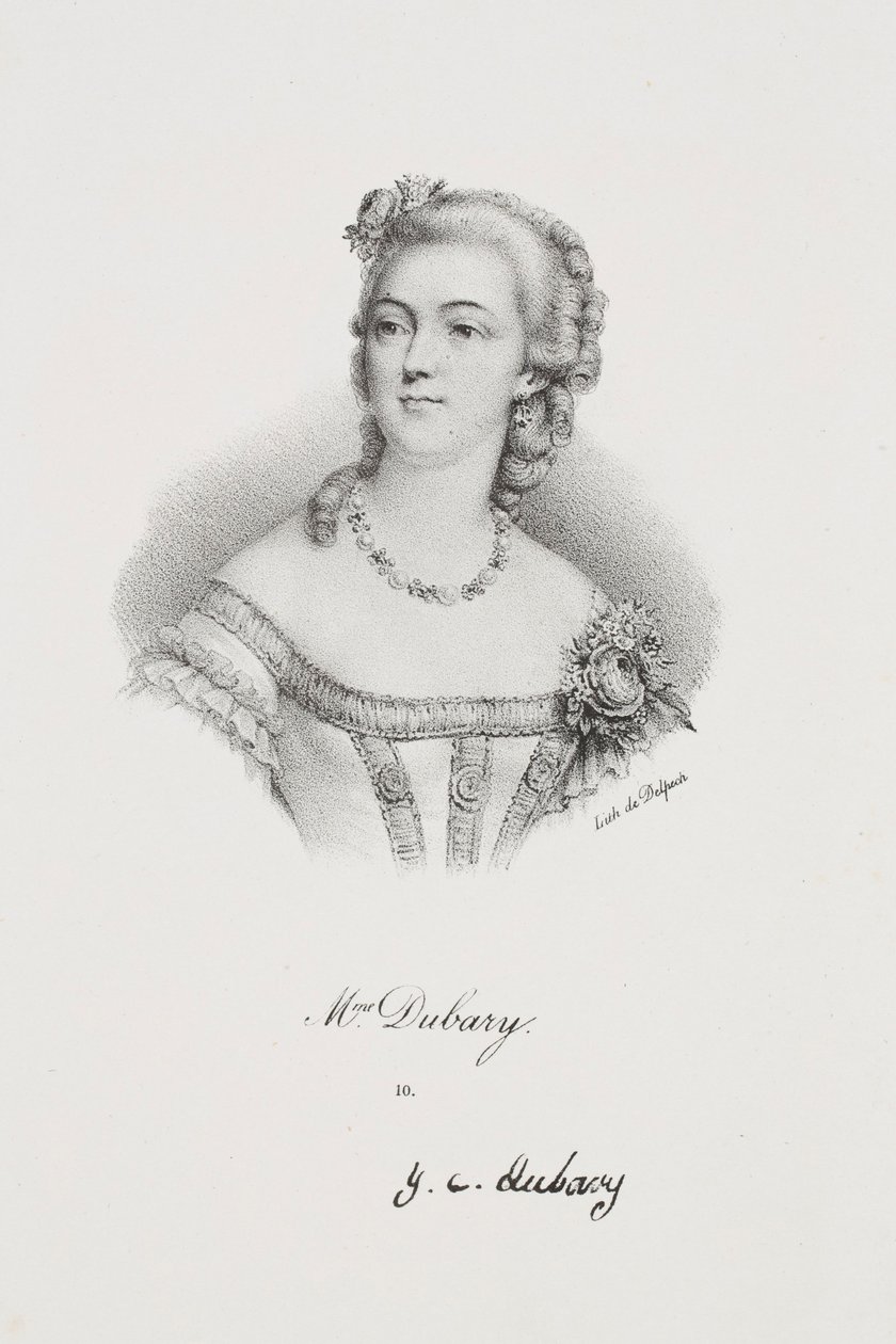 Porträt von Madame Dubary von Francois Seraphin Delpech