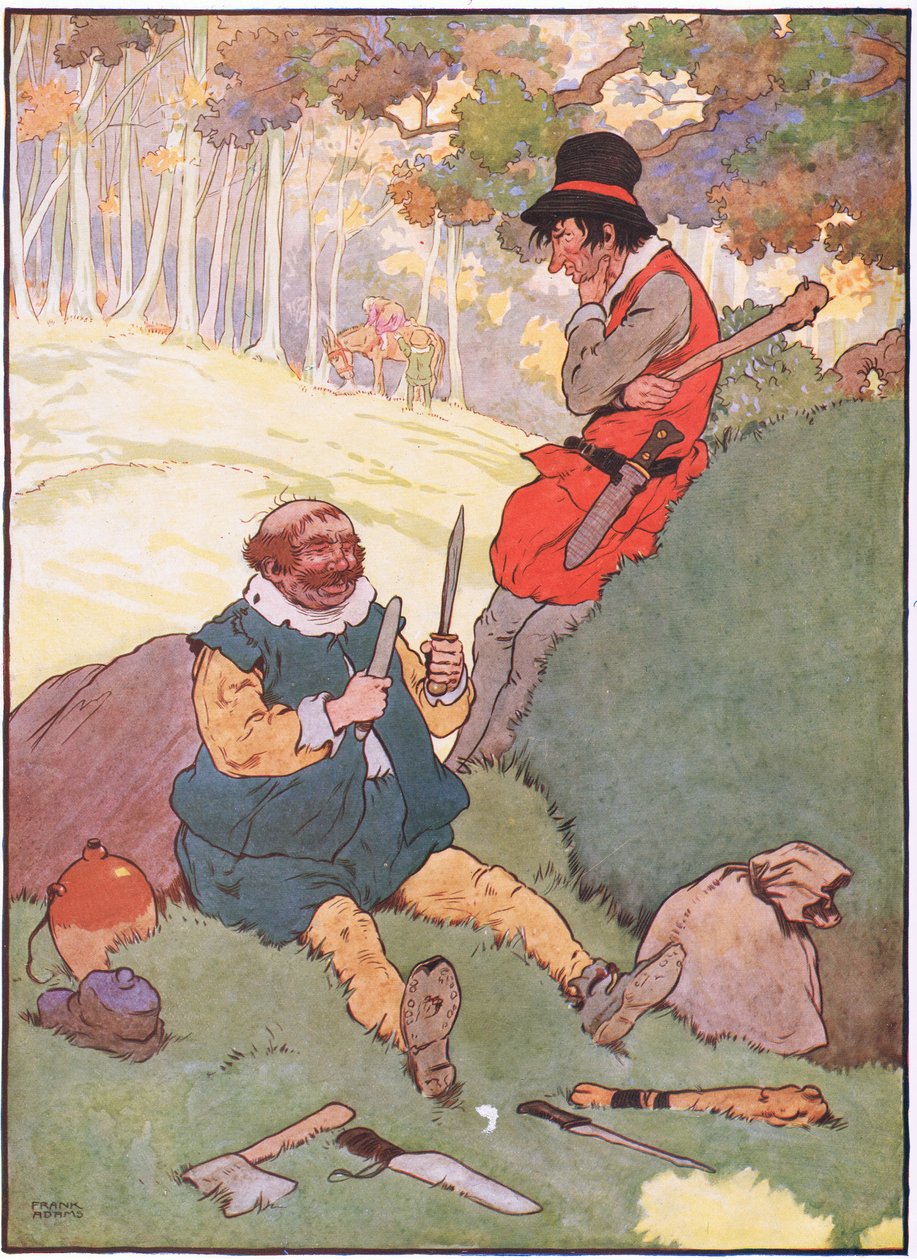 Doch einer von ihnen, härter im Herzen, schwor, seinen Auftrag auszuführen, 1930er Jahre von Frank Adams