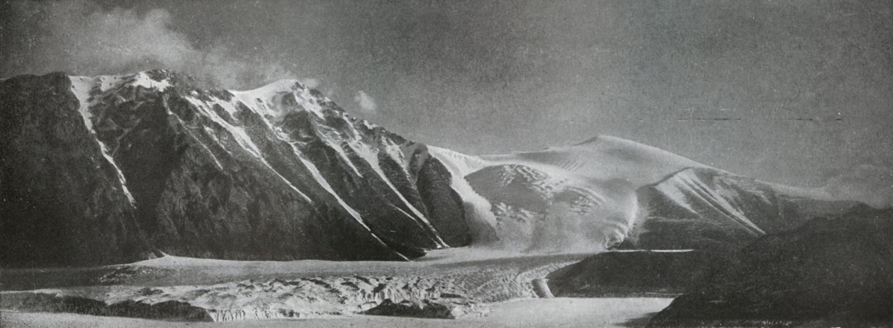 Mount England und der Neue Gletscher von Frank Debenham