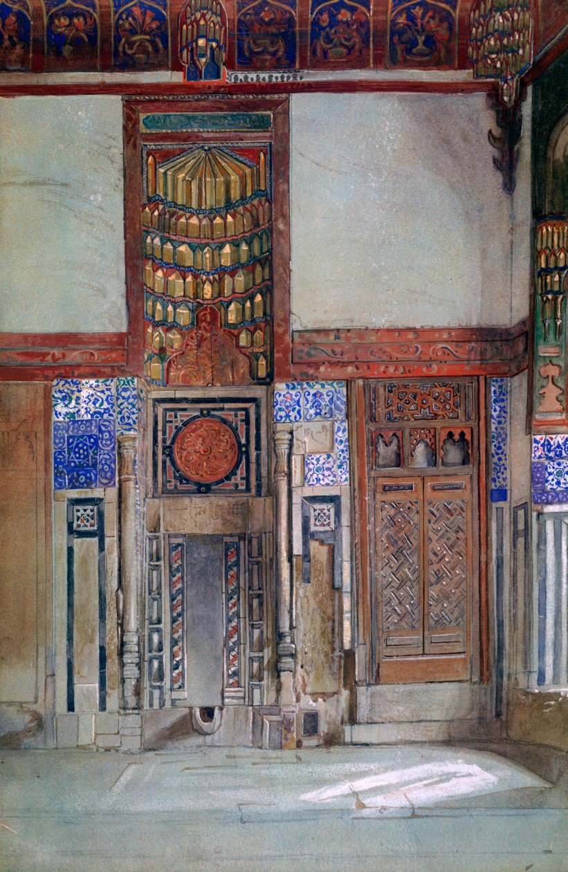 Das Haus von Moufti Sheikh el Mahadi, Kairo von Frank Dillon