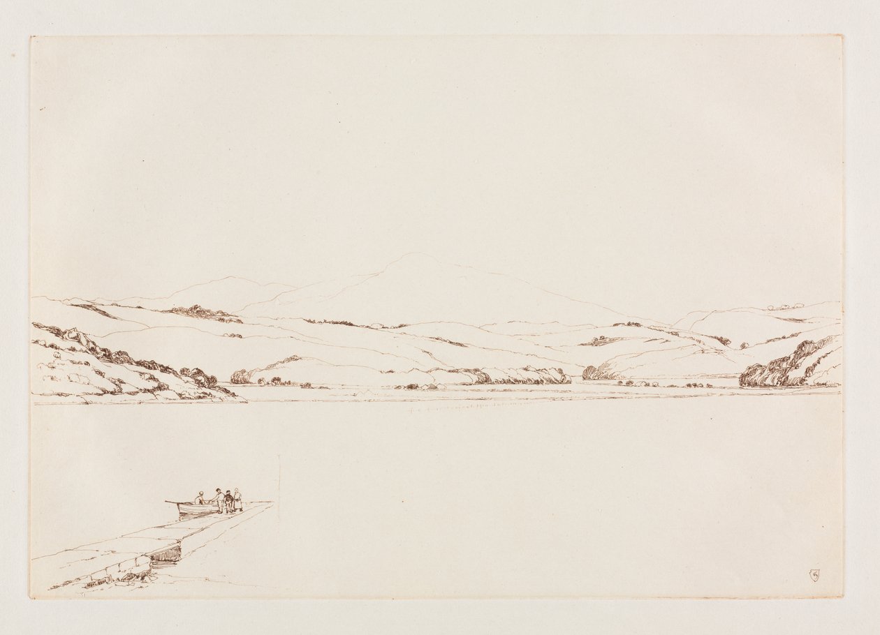 Screel Hill und Urr Water von Kypford von Frank Short