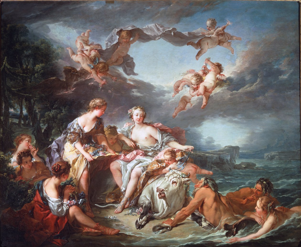 Die Entführung Europas von François Boucher