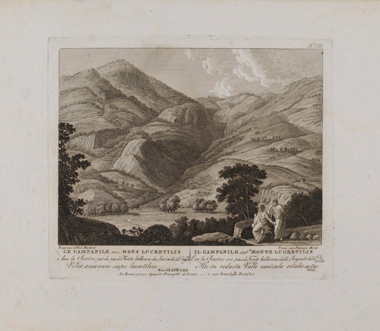 Der Glockenturm Anc. Mons Lucretilis (Nr. VIII) von François Morel