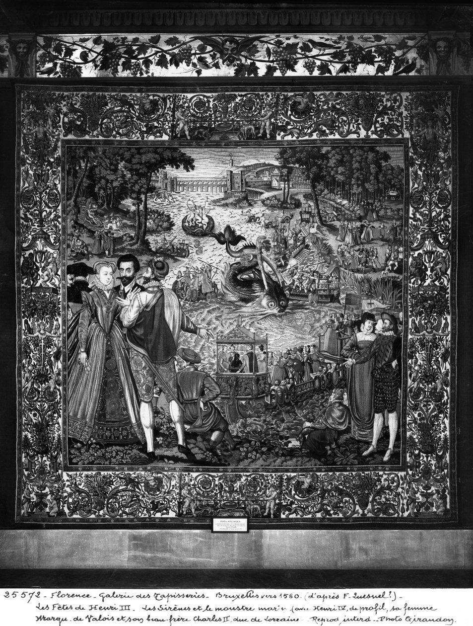 Feste von Henri III (1553-1610) Brüsseler Werkstatt, um 1580 von François Quesnel