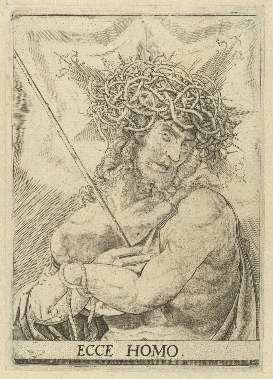Mann der Schmerzen von Frans Crabbe van Espleghem