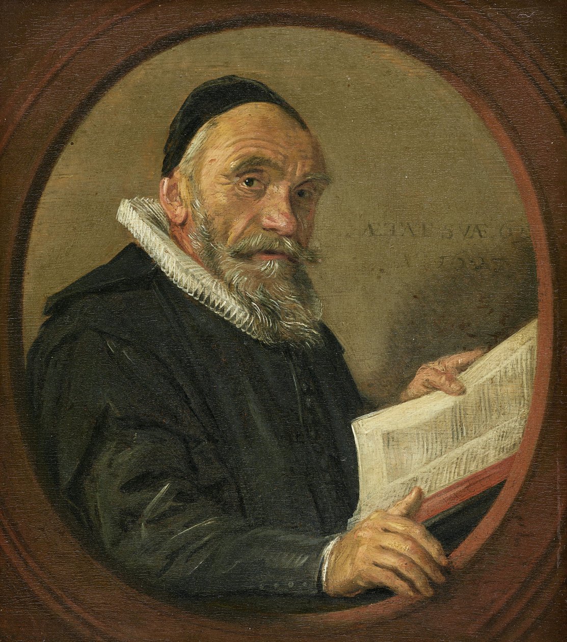Bildnis des Johannes Acronius (1565-1627) von Frans Hals