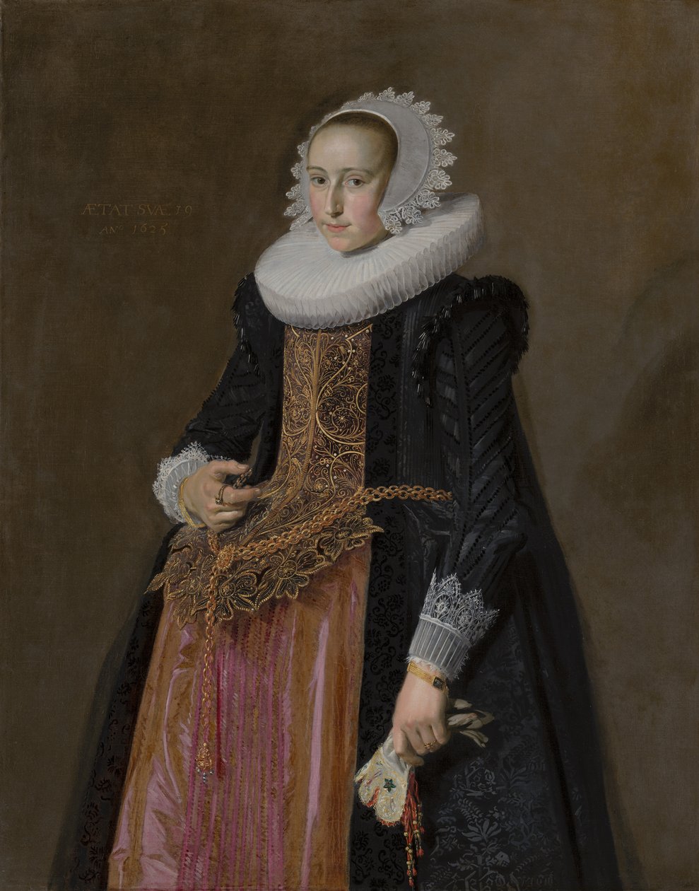Porträt von Aletta Hanemans (1606–1653) von Frans Hals