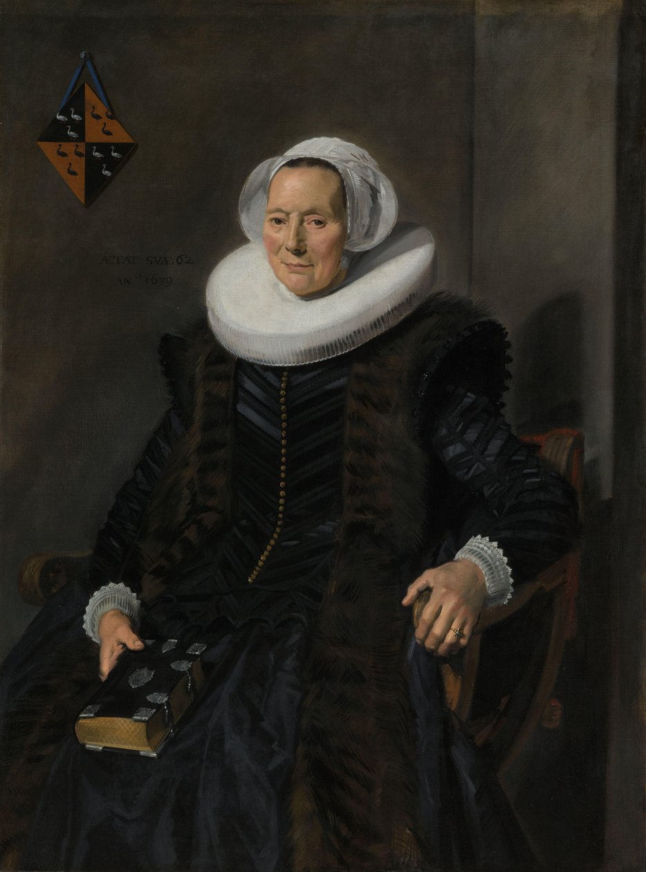 Porträt von Maritge Claesdr Vooght von Frans Hals
