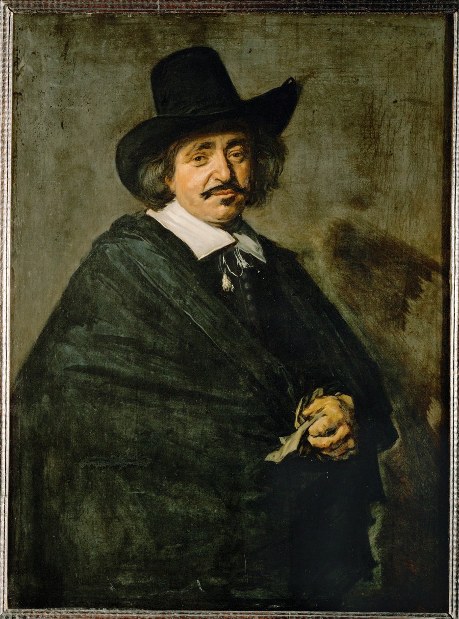 Porträt eines Mannes mit Hut von Frans Hals