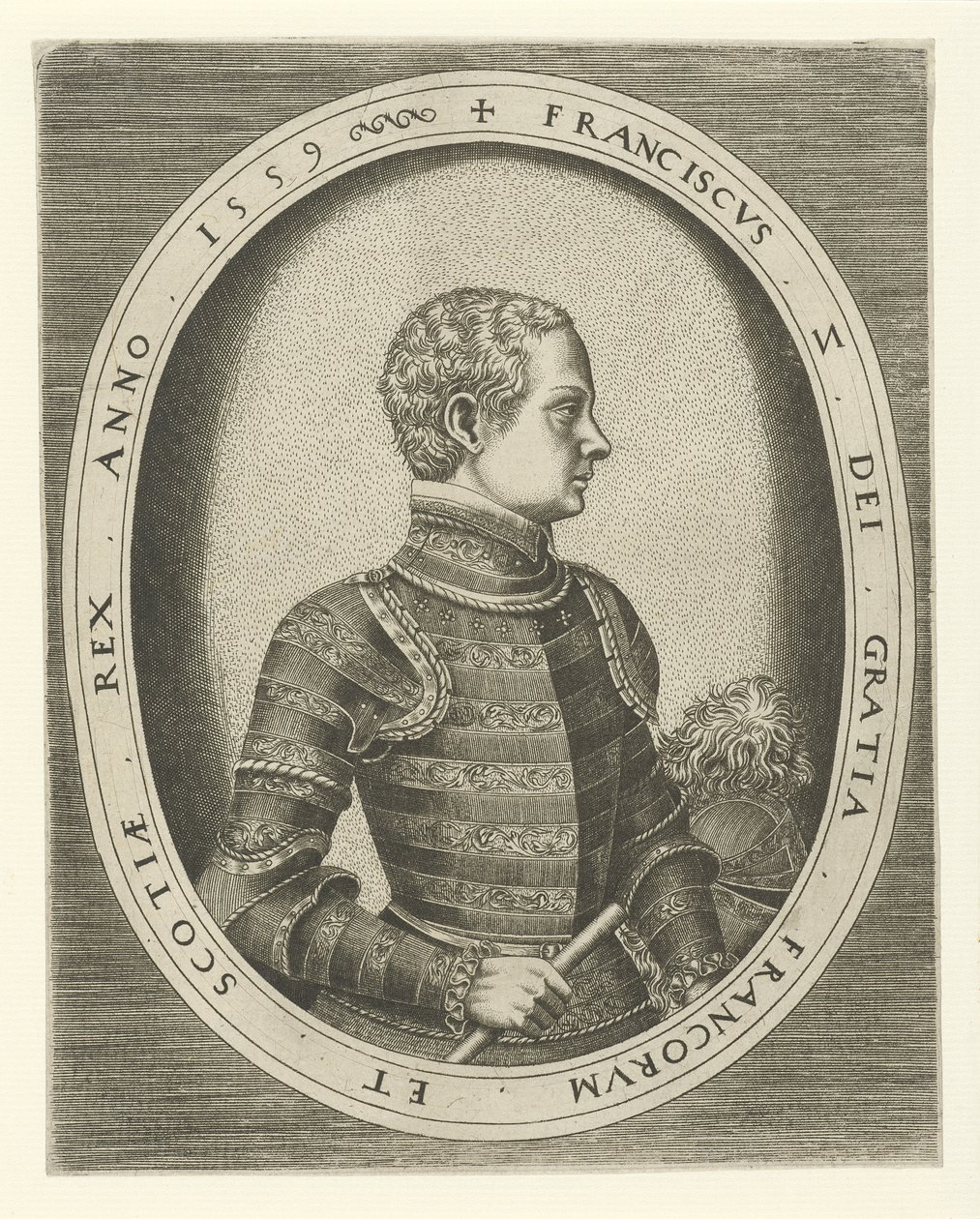 Porträt von Franz II. von Frankreich von Frans Huys