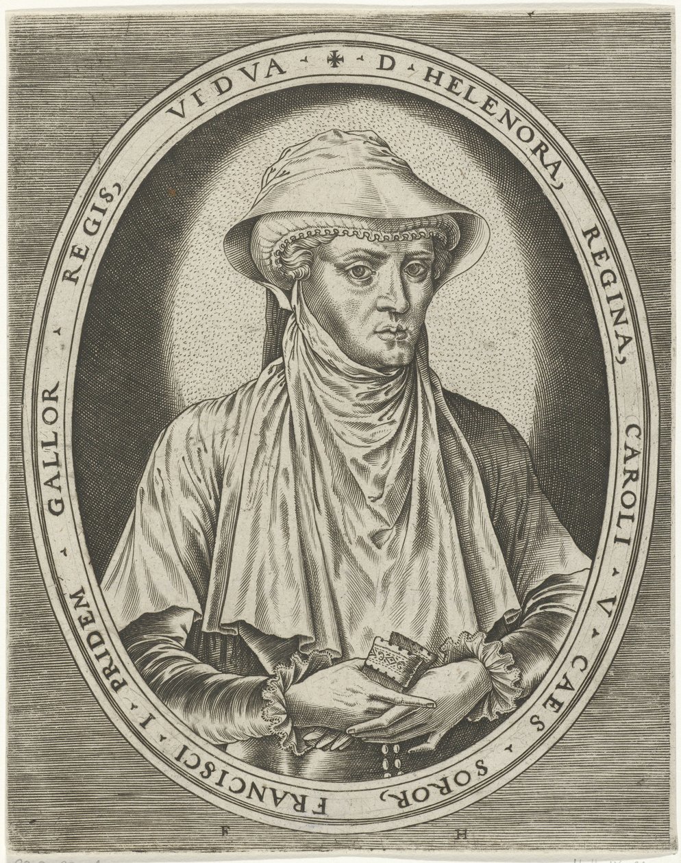 Porträt von Eleonora von Habsburg von Frans Huys