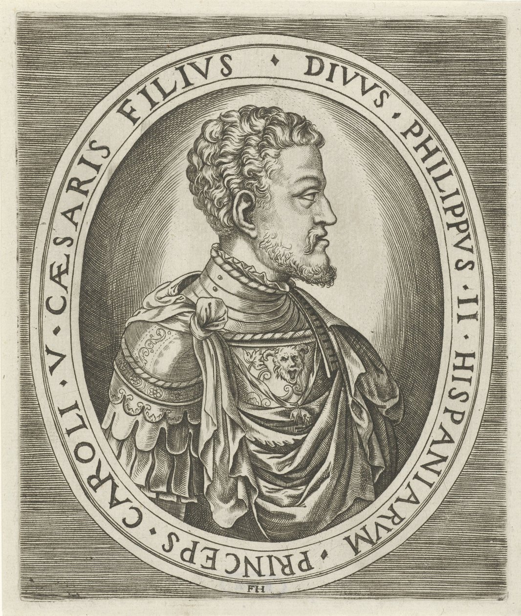 Porträt von König Philipp II., König von Spanien von Frans Huys