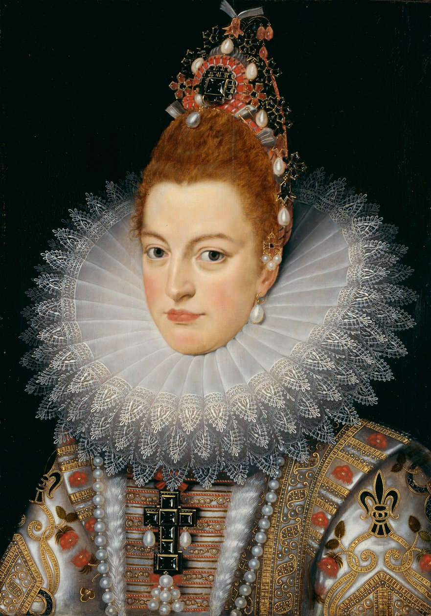Erzherzogin Isabella, ca. 1601-20 von Frans II (after) Pourbus