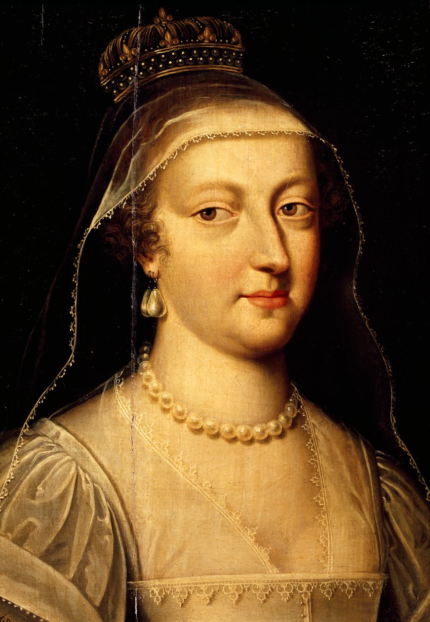 Porträt von Maria Anna von Österreich von Frans II Pourbus