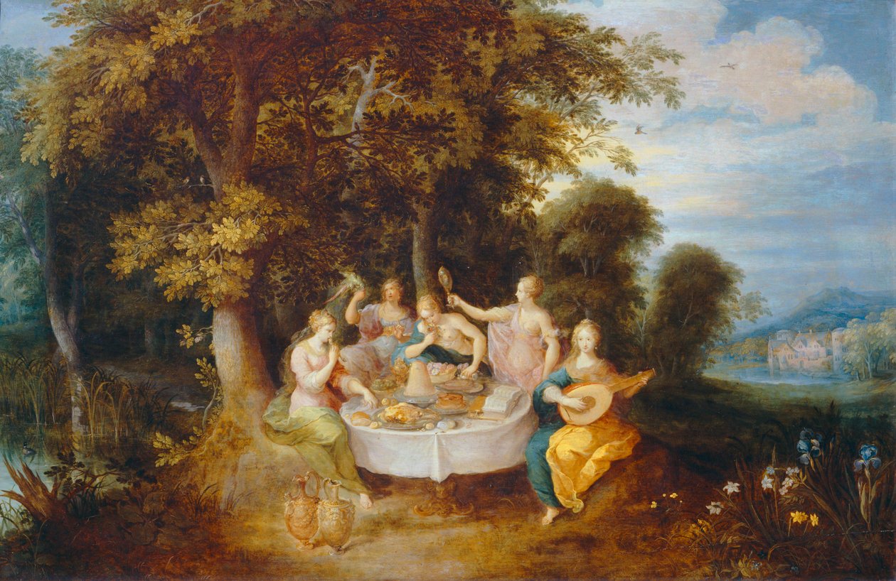 Die fünf Sinne von Frans II the Younger Francken