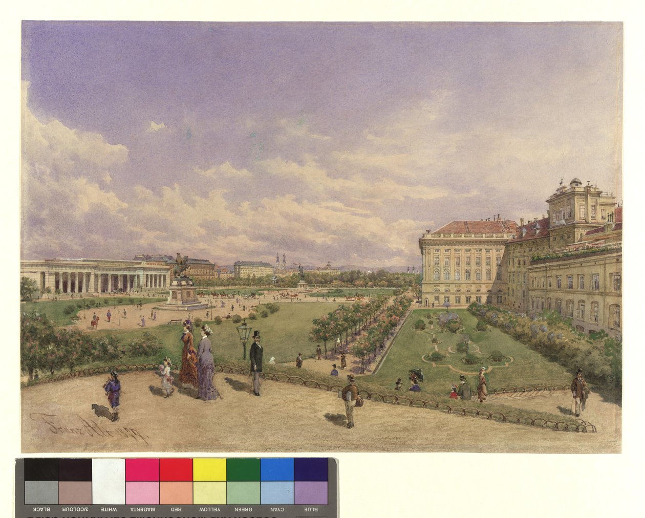 Der Heldenplatz von Franz Alt