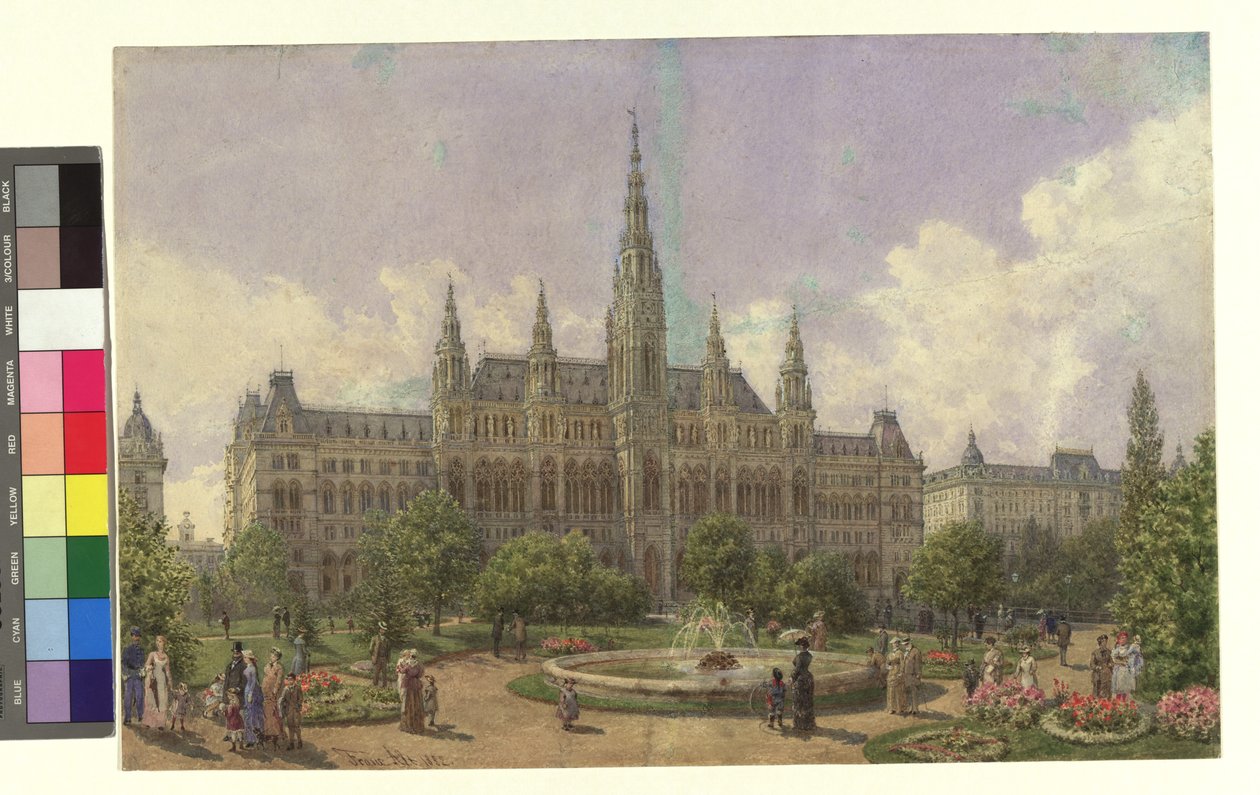 Neues Wiener Rathaus von Franz Alt
