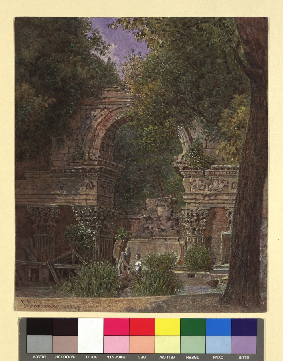 XII. Schönbrunn/Garten von Franz Alt