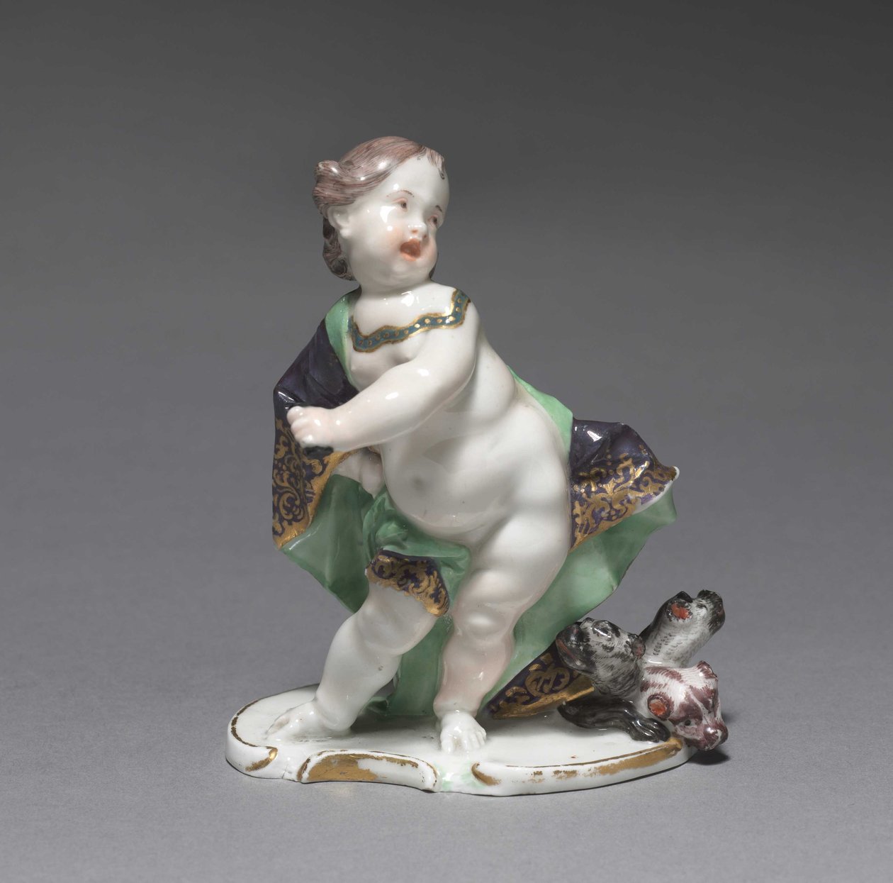 Pluto, Hersteller Nymphenburg Porzellanmanufaktur, ca. 1760 von Franz Anton Bustelli