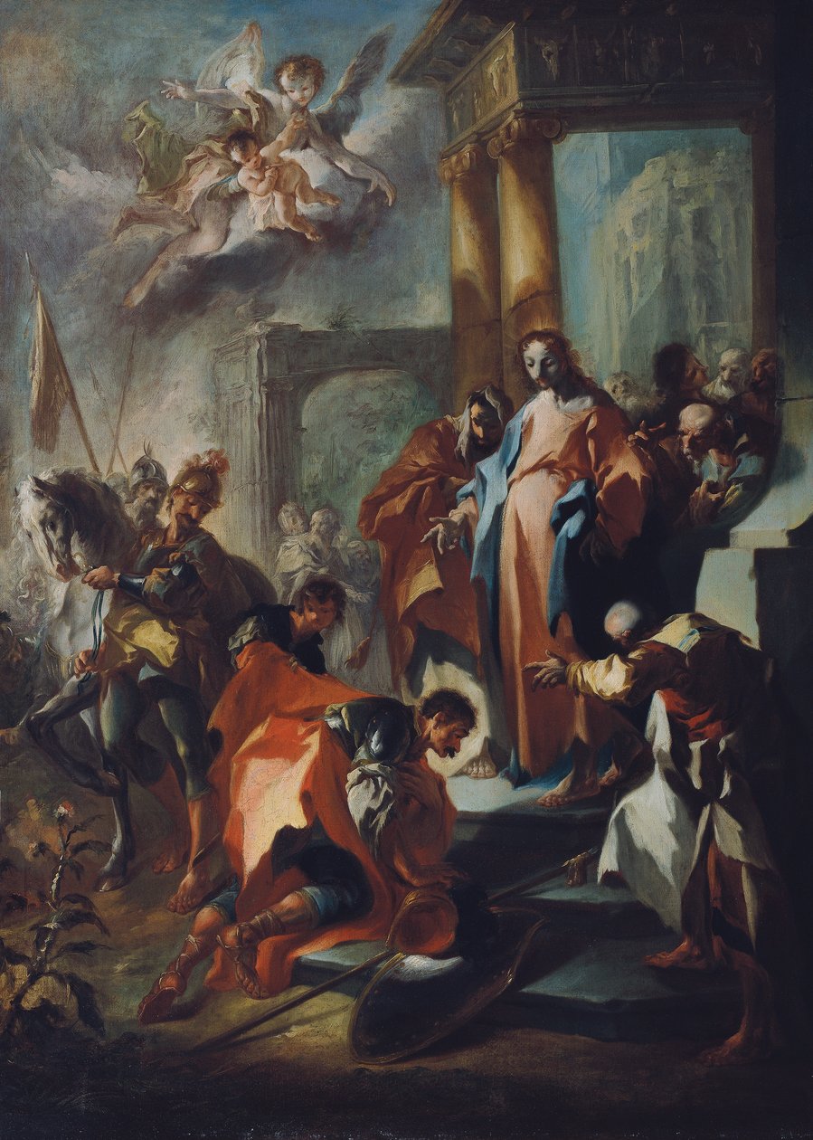Christus und der Hauptmann von Kapernaum von Franz Anton Maulbertsch