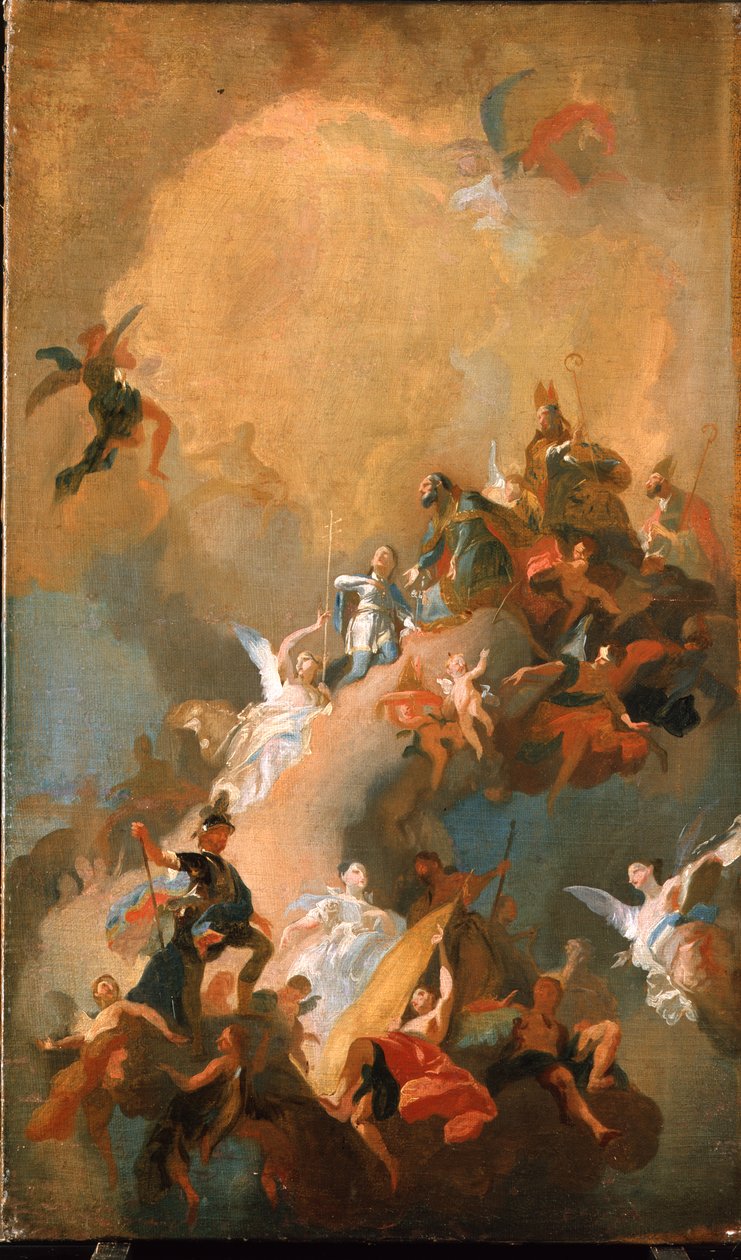 Die Apotheose der ungarischen Heiligen von Franz Anton Maulbertsch