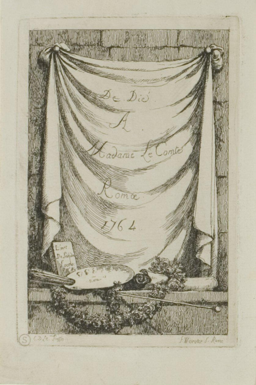 Tafel aus, Nella Venuta von Franz Edmund Weirotter