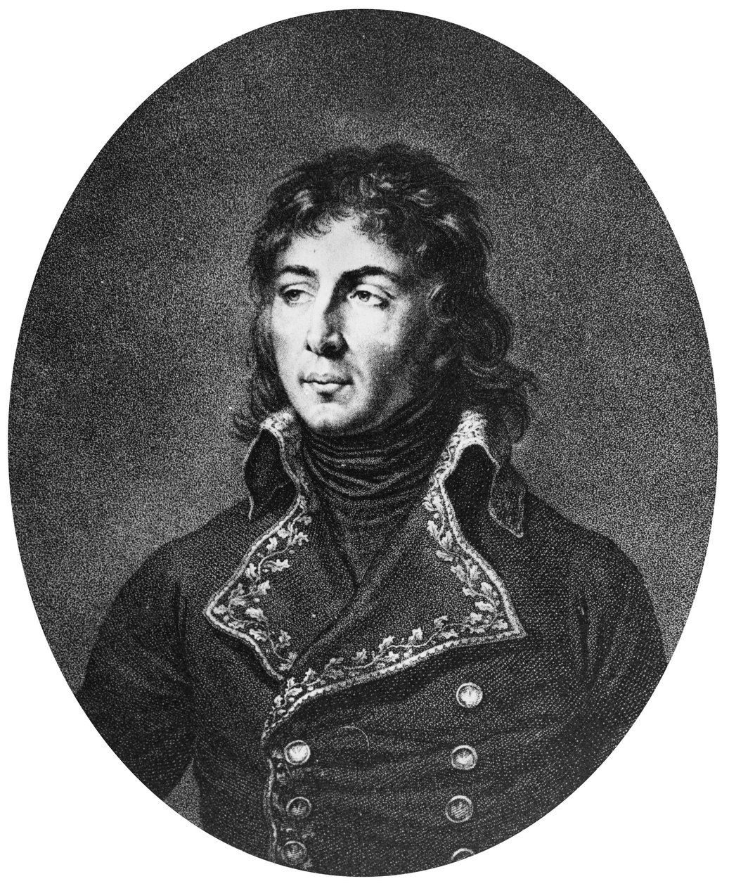Louis Charles Antoine Desaix alias Desaix de Veygoux (1768-1800) Französischer General (Gravur) von Franz Gabriel (1723 1807) Fiesinger