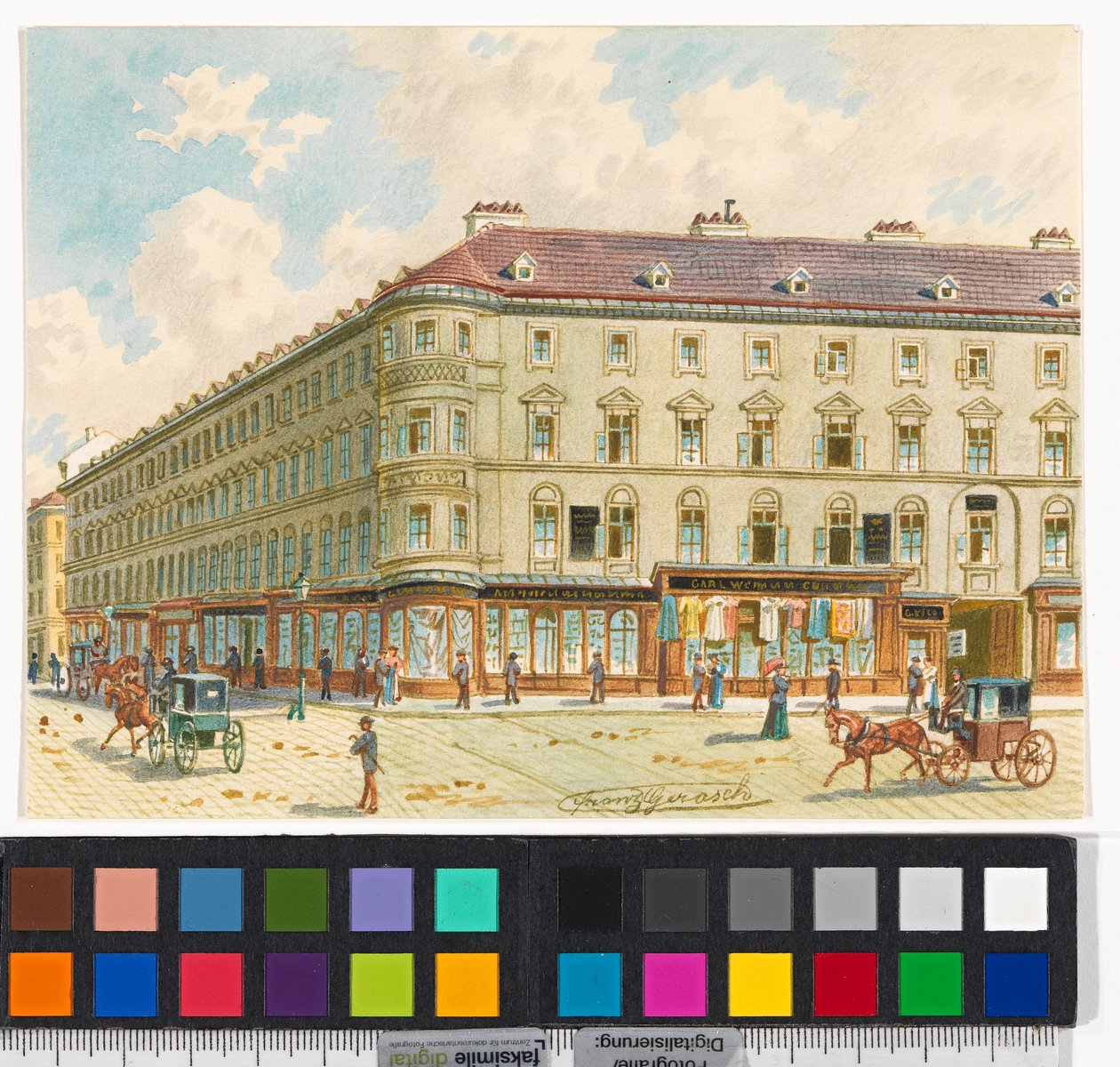 2., Taborstraße 15 - Wohnhaus von Johann Strauß sen. von Franz Gerasch