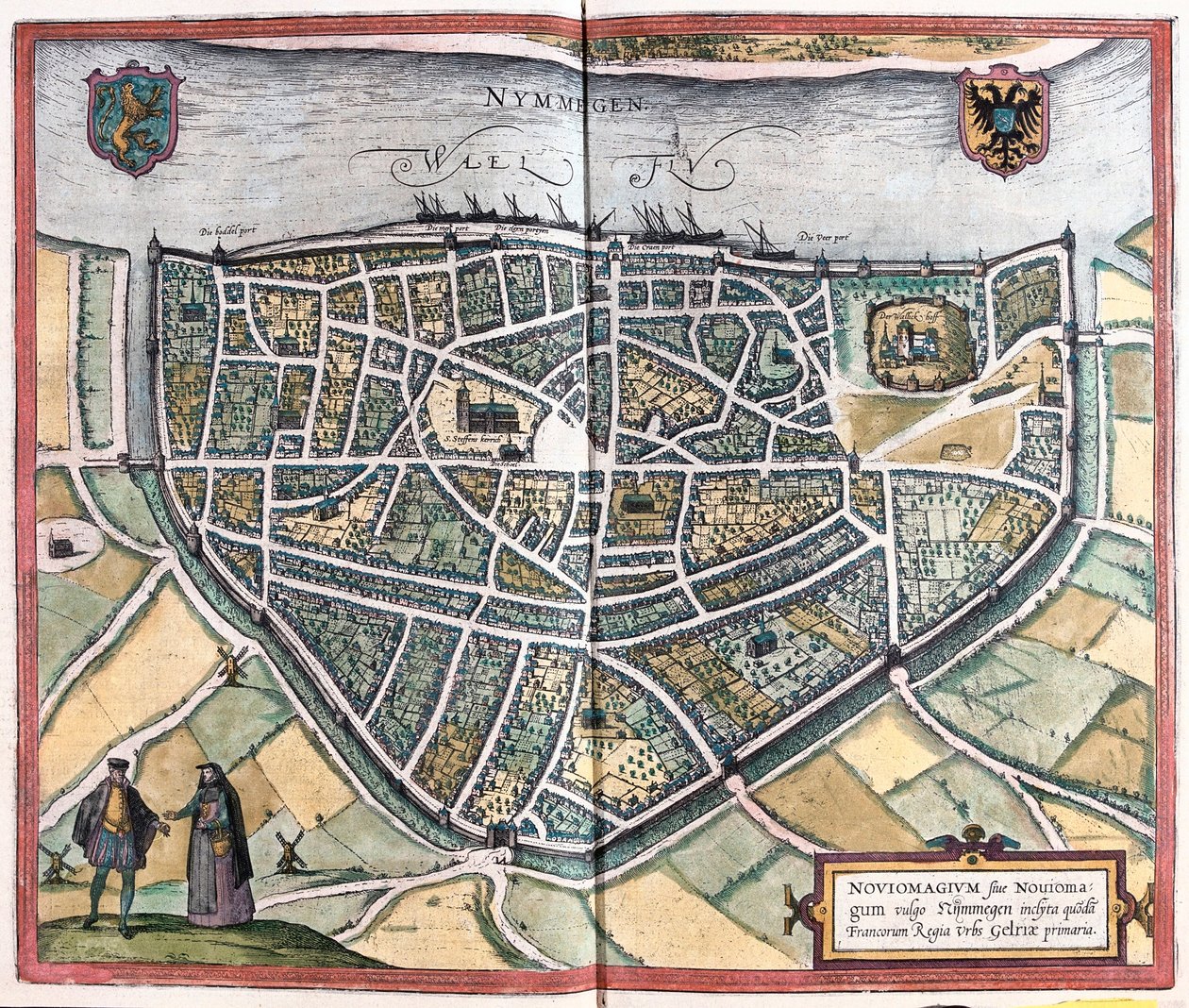 Nijmegen, Niederlande von Franz Hogenberg