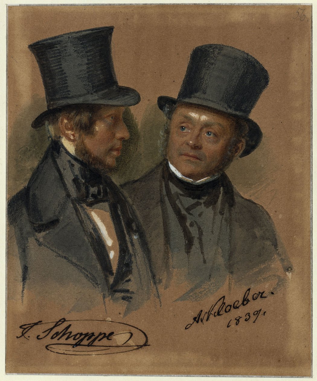 August v. Kloeber, Julius Schoppe von Franz Krüger