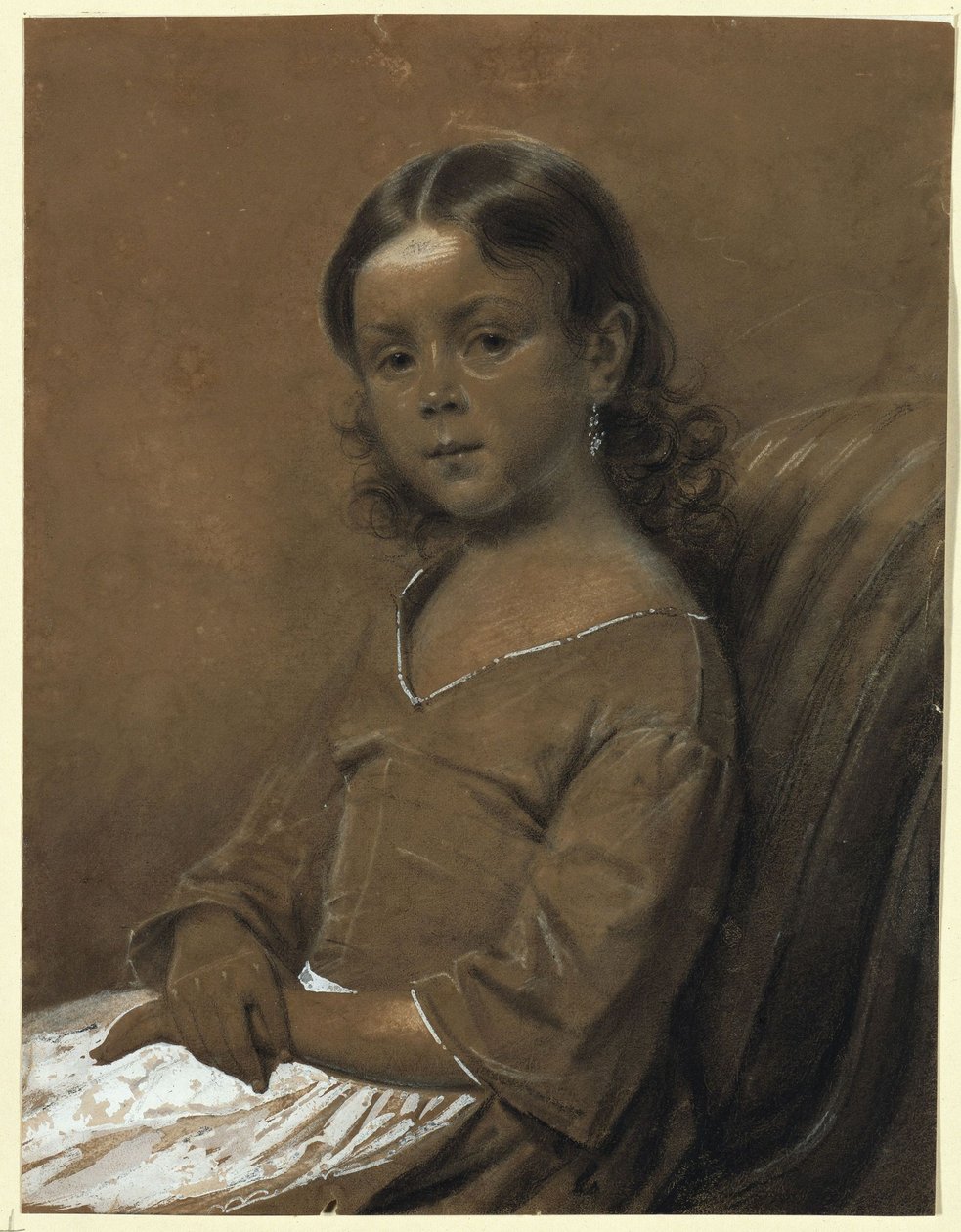 Auguste Taglioni als Kind von Franz Krüger