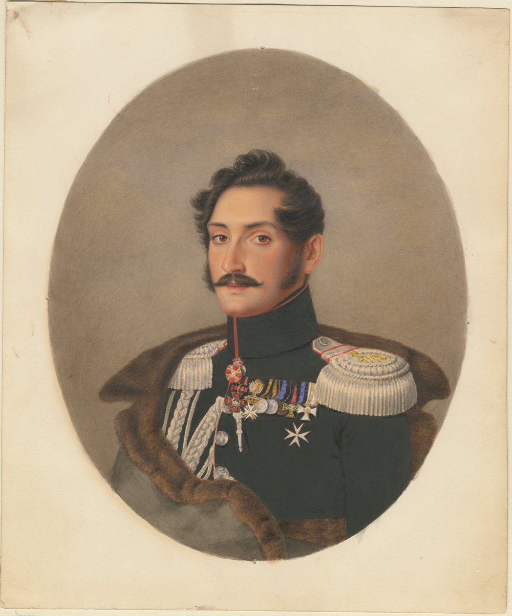 Porträt von Graf Alexey Fyodorovich Orlov 1787-1862 von Franz Krüger