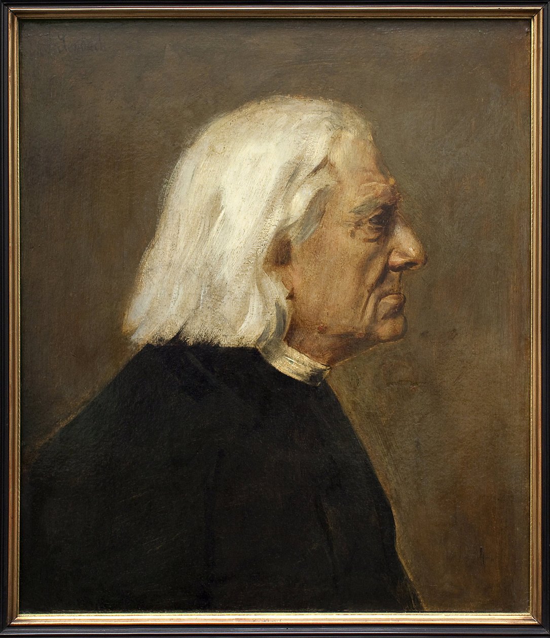 Der Komponist Franz Liszt (1811-1886) von Franz Seraph von Lenbach