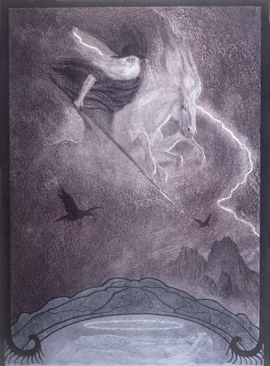 Odin, Illustration zu 