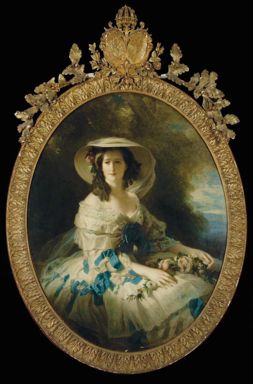 Porträt von Kaiserin Eugenie von Franz Xaver (studio of) Winterhalter
