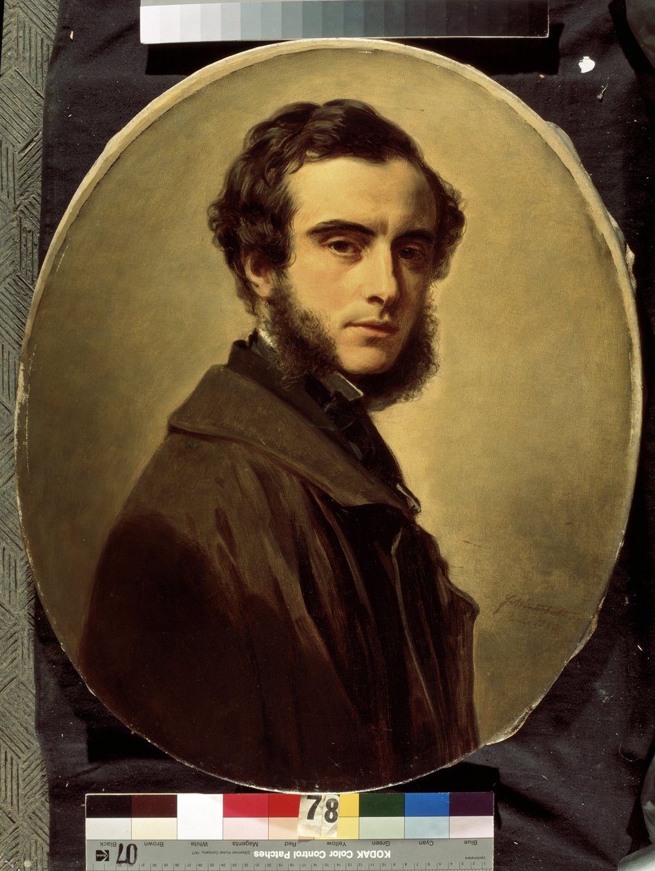 Porträt des Grafen Pavel Petrovich Shuvalov von Franz Xaver Winterhalter