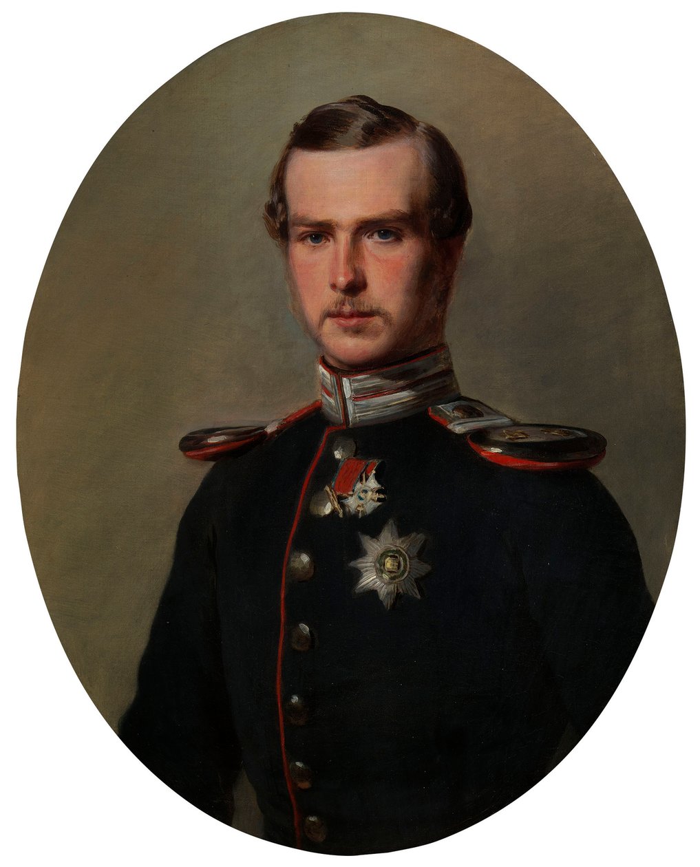 Prinz Louis von Hessen, später Großherzog Ludwig IV. von Hessen (1837-1892) von Franz Xaver Winterhalter