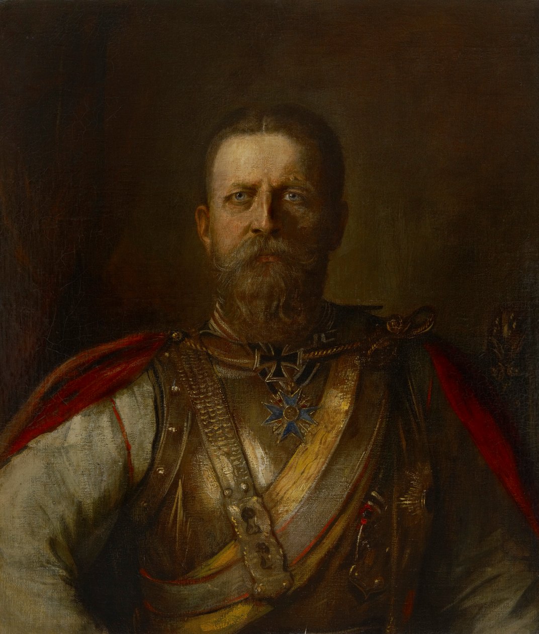 Kronprinz Friedrich Wilhelm, später Friedrich III., Deutscher Kaiser und König von Preußen von Franz von Lenbach