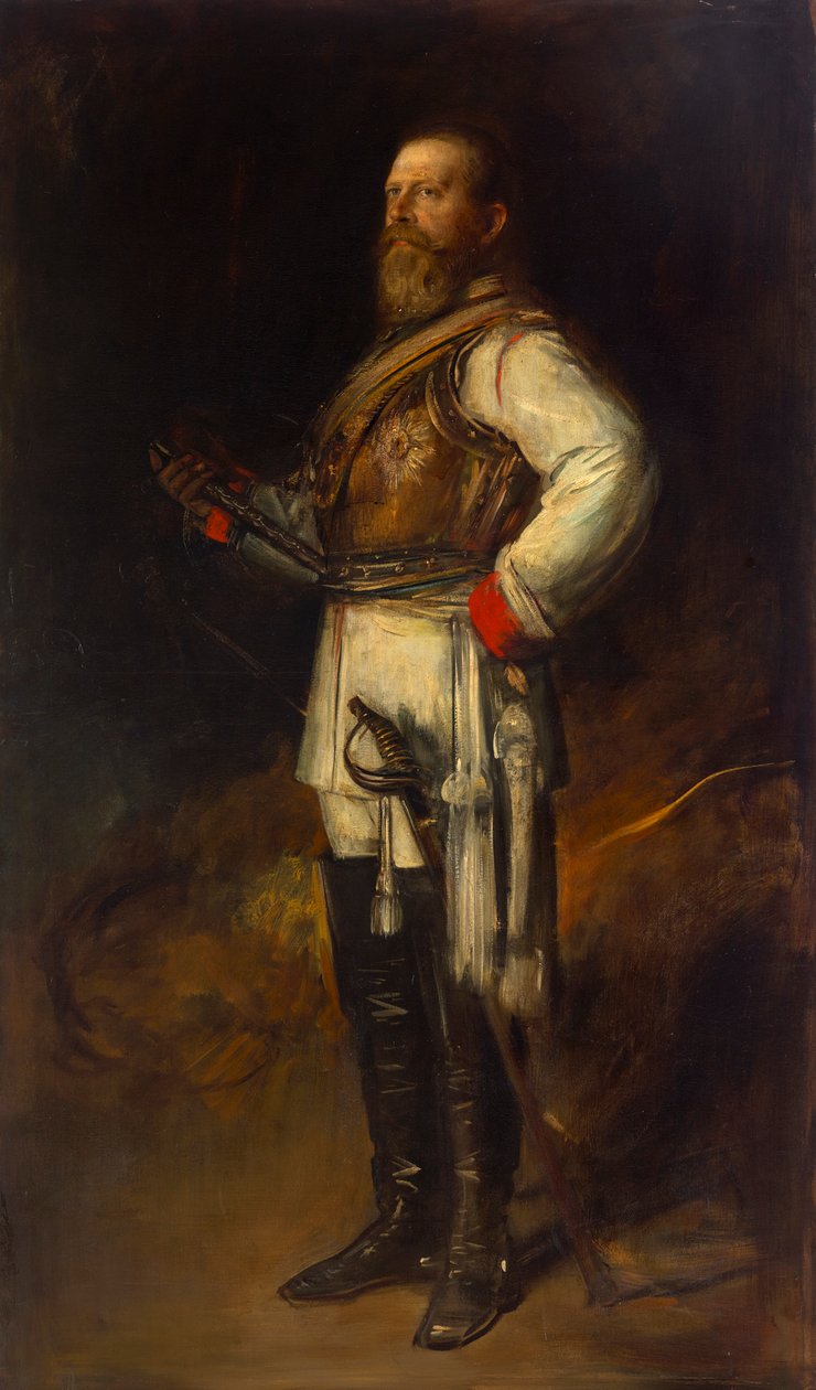 Friedrich Wilhelm Kronprinz von Preußen, als Friedrich III. Deutscher Kaiser von Franz von Lenbach
