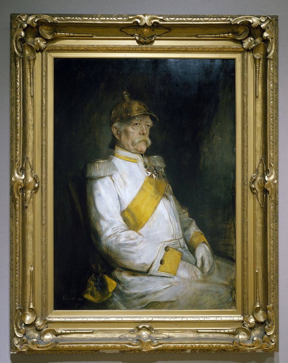 Porträt von Otto Eduard Leopold von Bismarck von Franz von Lenbach