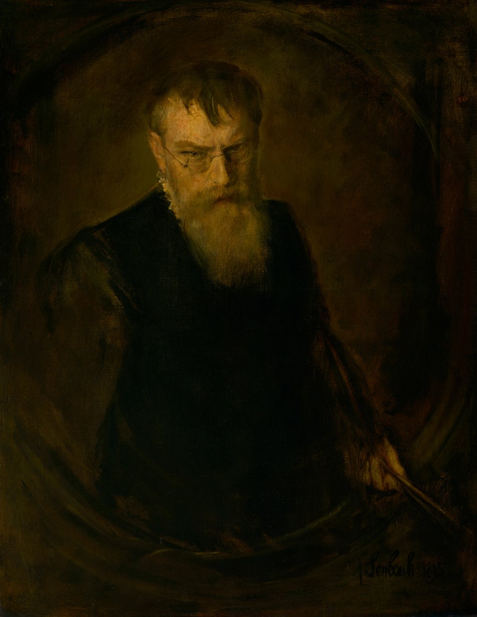 Selbstbildnis von Franz von Lenbach
