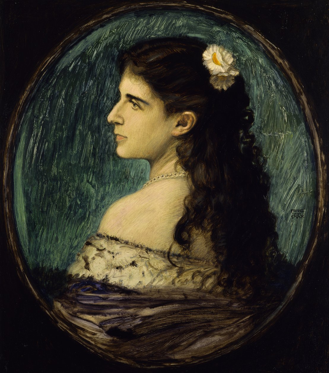 Bildnis Frau Perl von Franz von Stuck