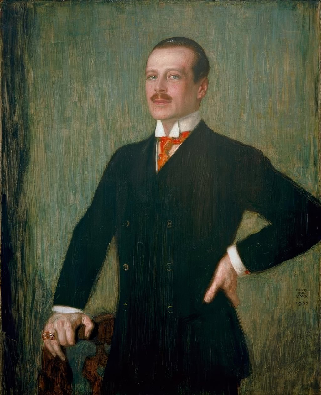 Ernst Ludwig von Hessen / Gemälde von Stuck von Franz von Stuck