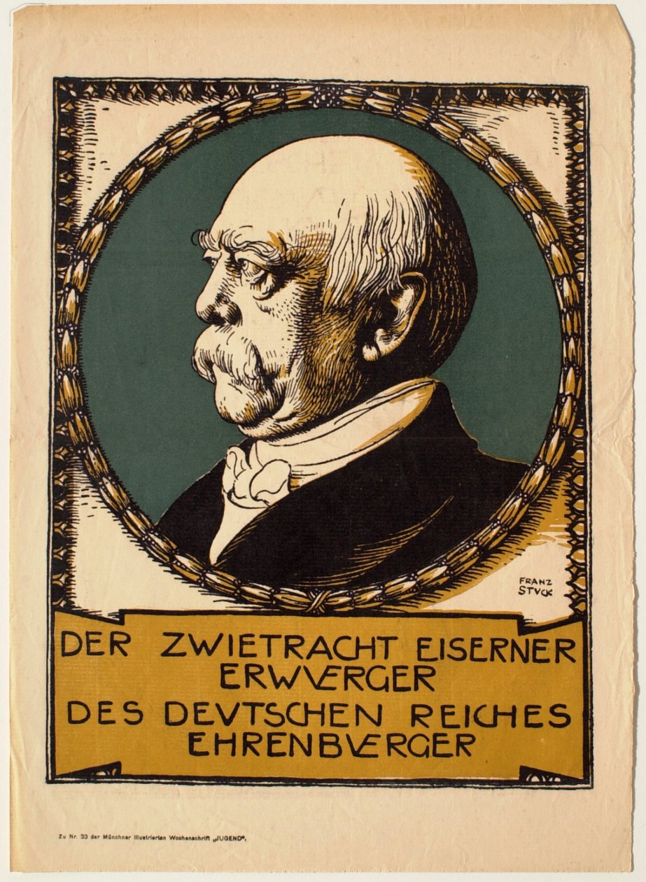 Porträt von Otto von Bismarck von Franz von Stuck