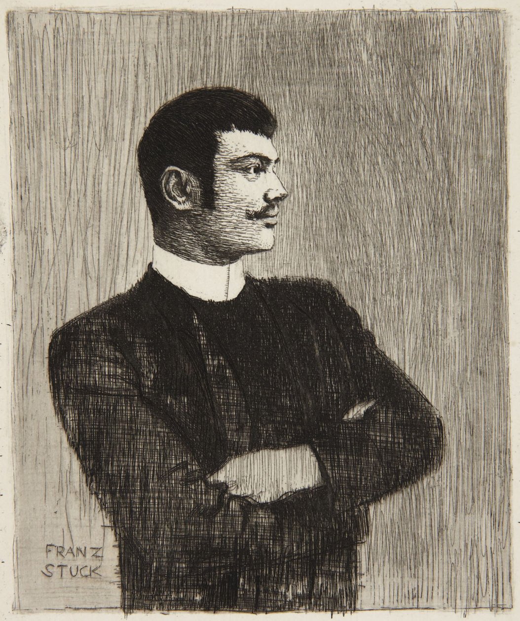 Selbstporträt von Franz von Stuck