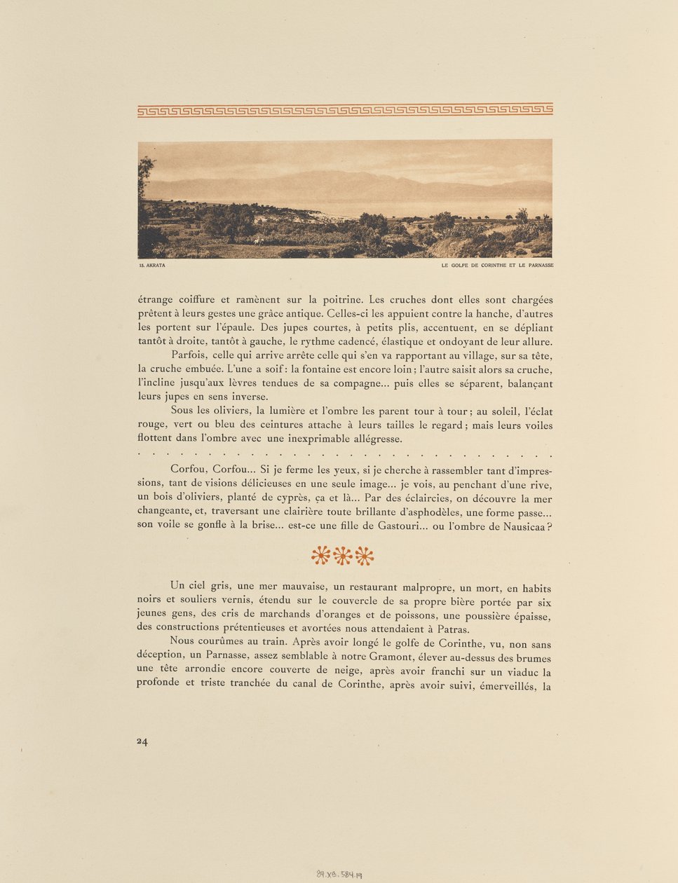 Akrata. Der Golf von Korinth und der Parnass von Frédéric Boissonnas