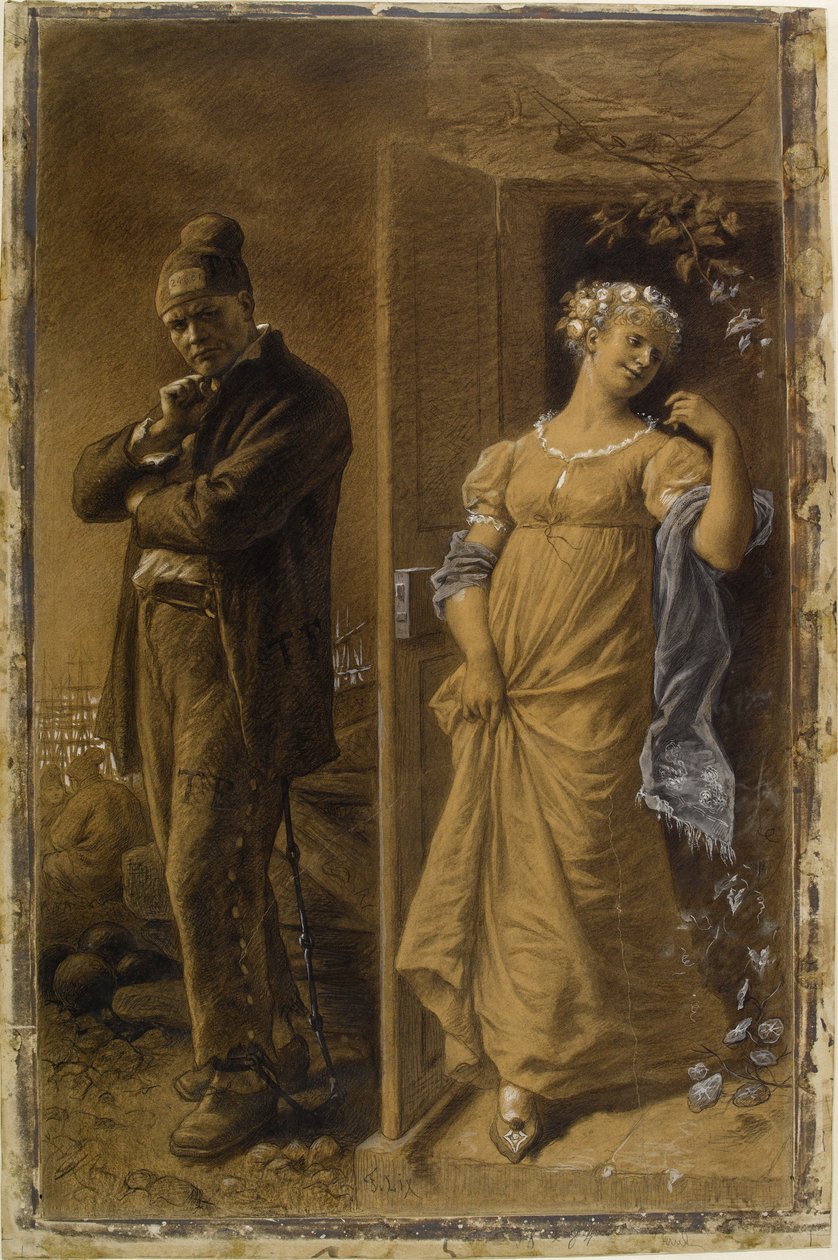 Der Sträfling und die Prostituierte von Frederic Theodore Lix